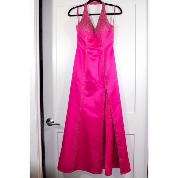 Designer Classic Dresses & Skirts - Designer Classic pink beaded dress